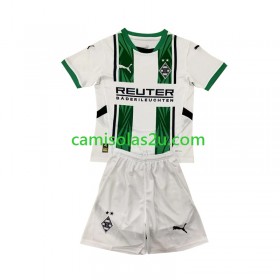 Camisolas de futebol Borussia Monchengladbach Criança Equipamento Principal 2024/25 Manga Curta